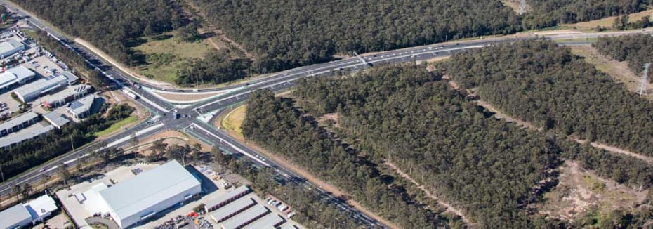 M1 Pacific Motorway extension to Raymond Terrace (cr: Transport for NSW)